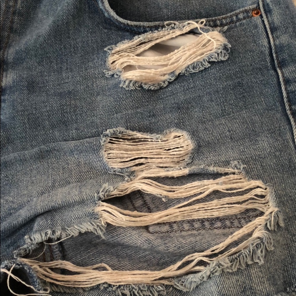 top shop jean shorts - Picture 2 of 5